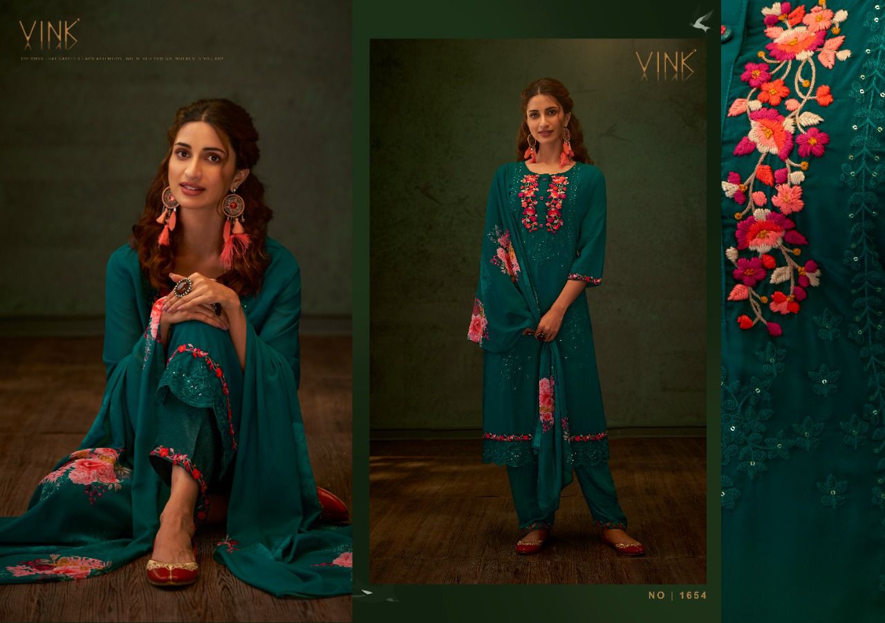 PHULKARI 2 Heavy Designer Stylish Fancy Festive Wear Readymade Suit Collection